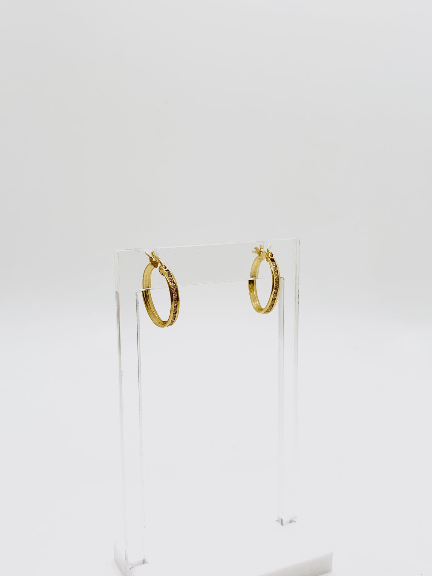 Small Thin Gold Hoops