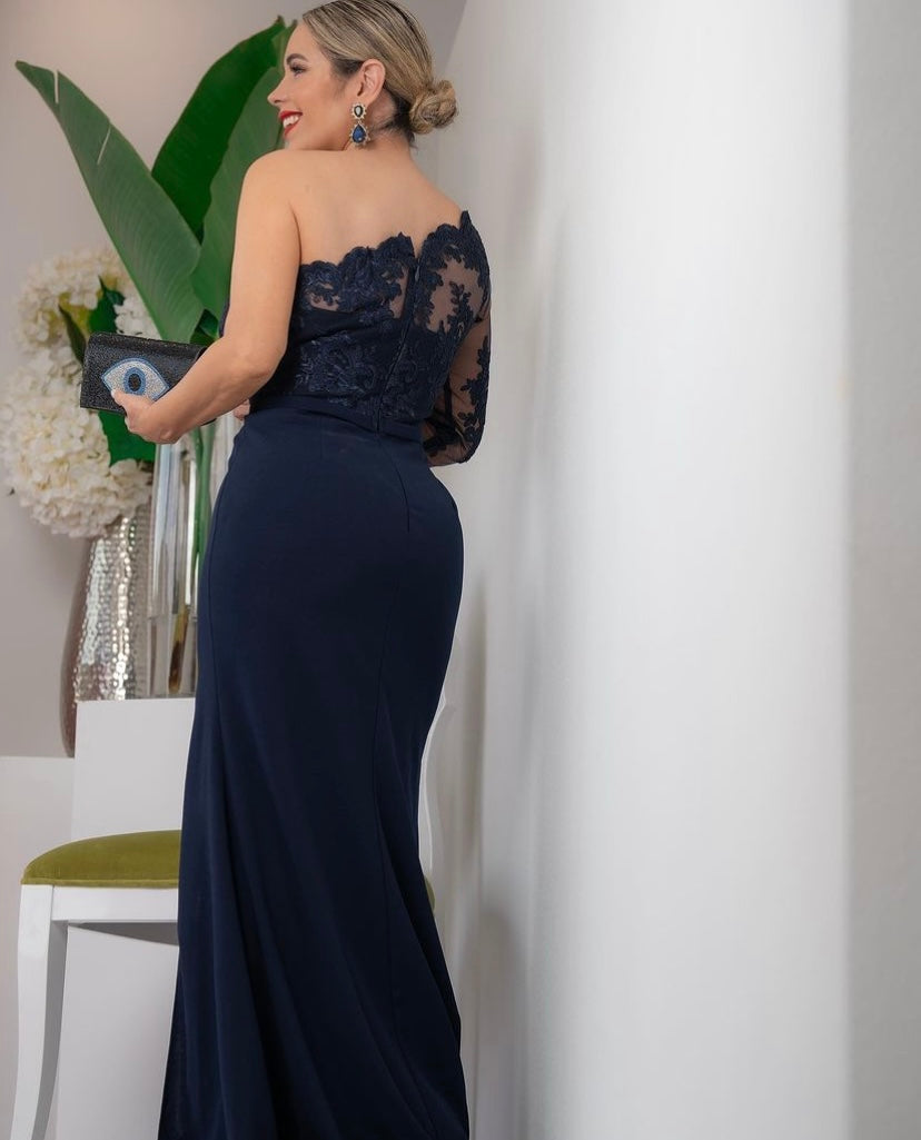 Navy Blue Dress