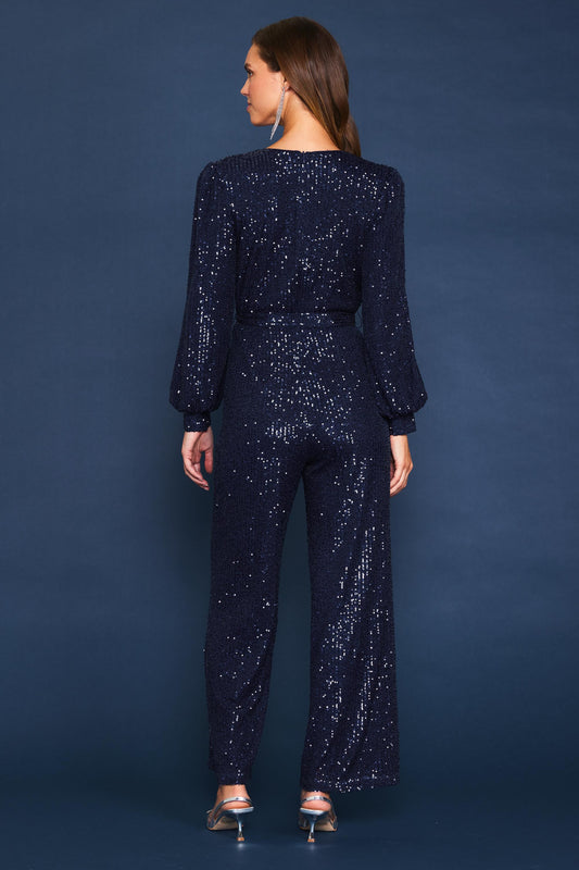 SEQUIN JUMPSUIT