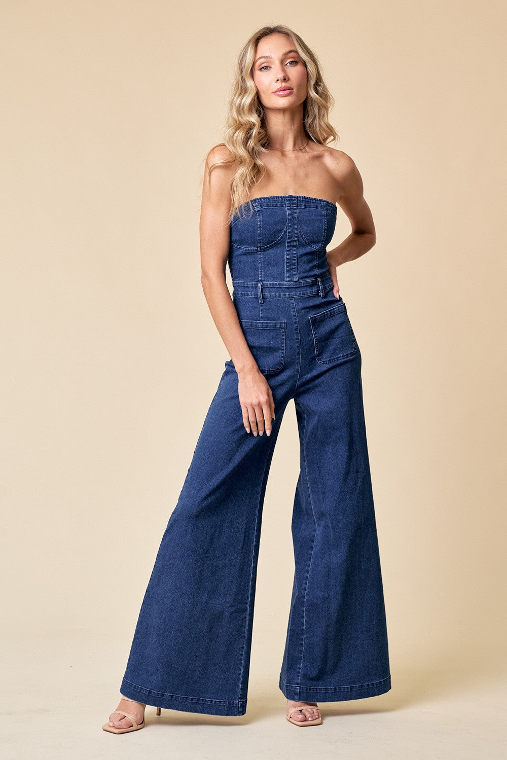 DENIM JUMPSUIT