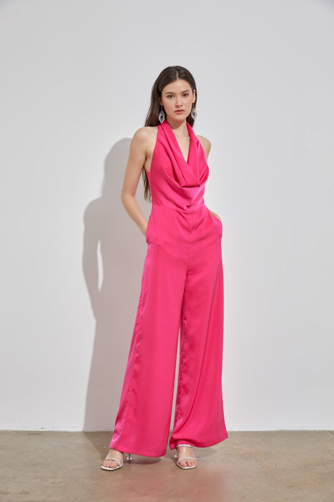 JUMPSUIT HOT PINK