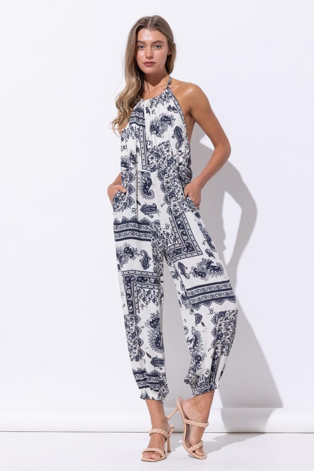 PRINT JUMPSUIT