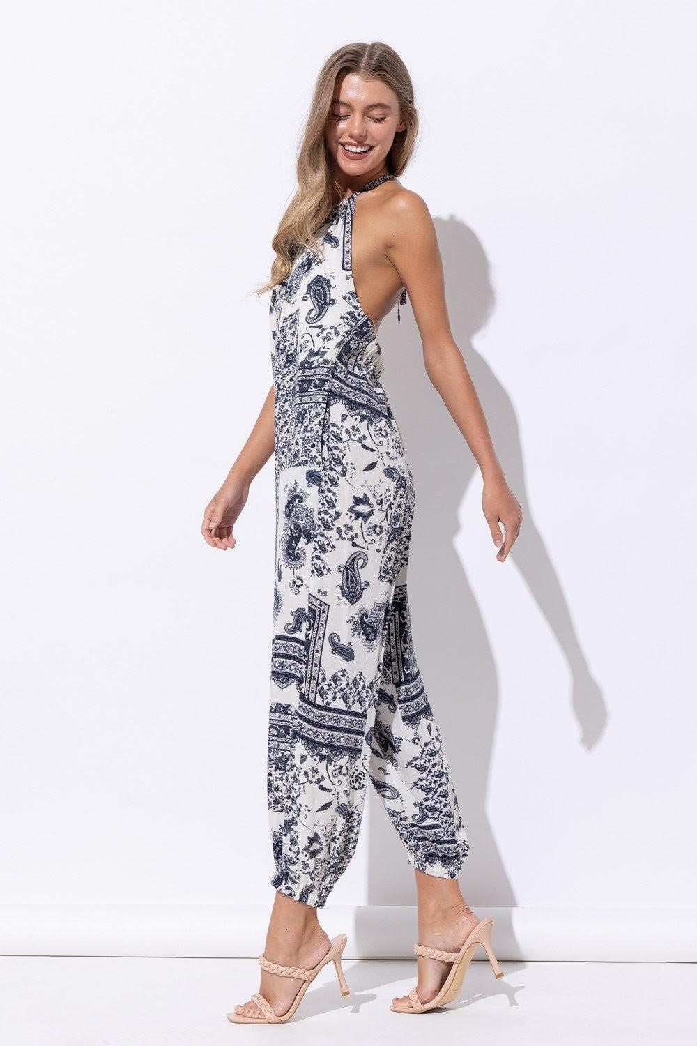 PRINT JUMPSUIT