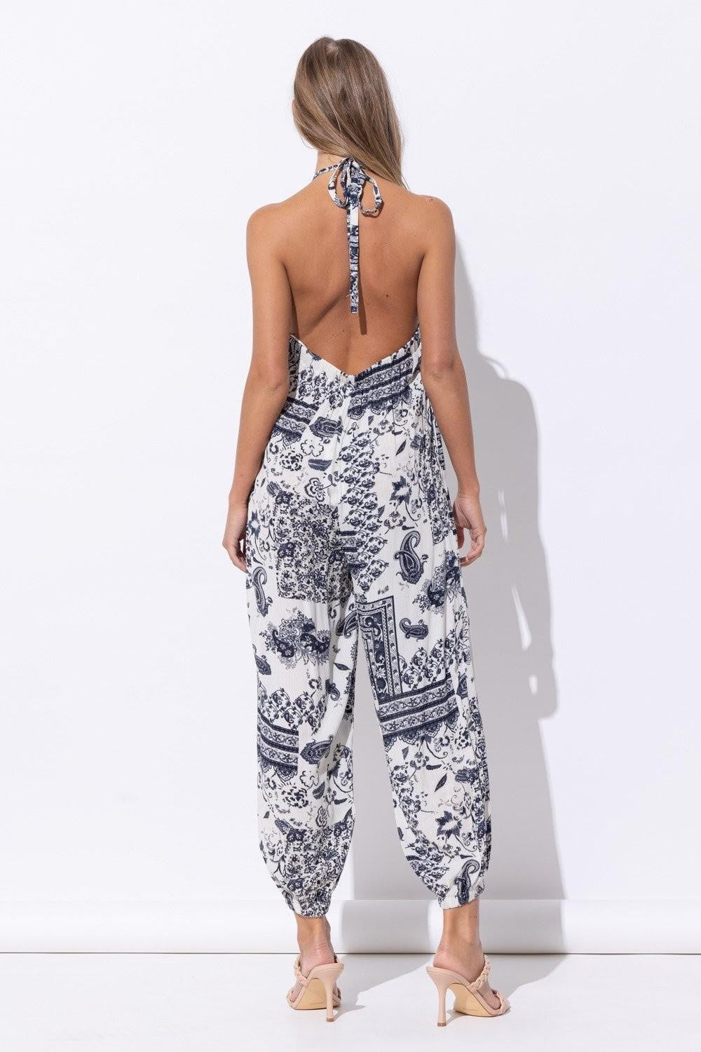 PRINT JUMPSUIT