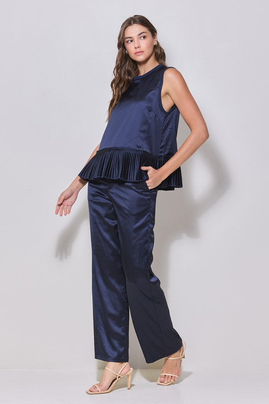 SET.PANTS |TOP NAVY