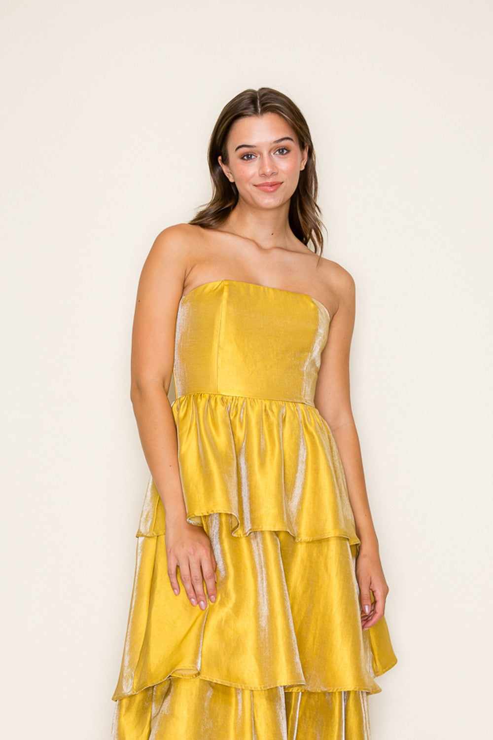 DRESS MUSTARD