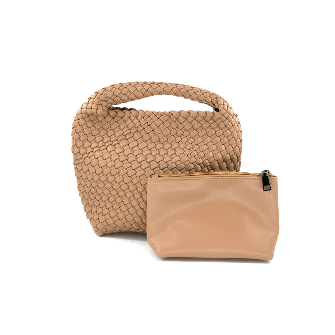 Woven mini hobo hanbbag