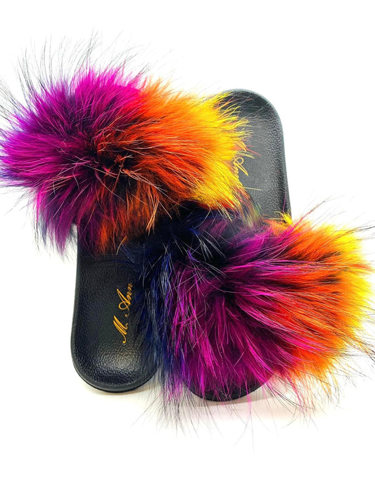 Fur Sandals