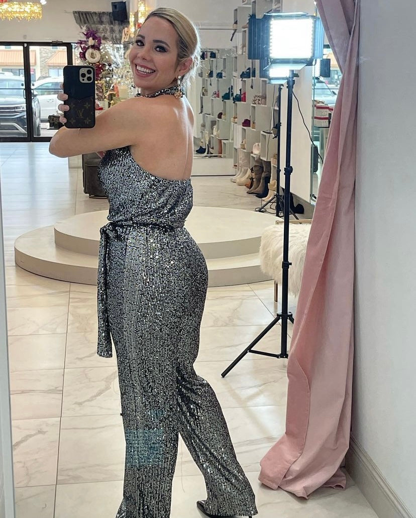 Sequin Jumpsuit