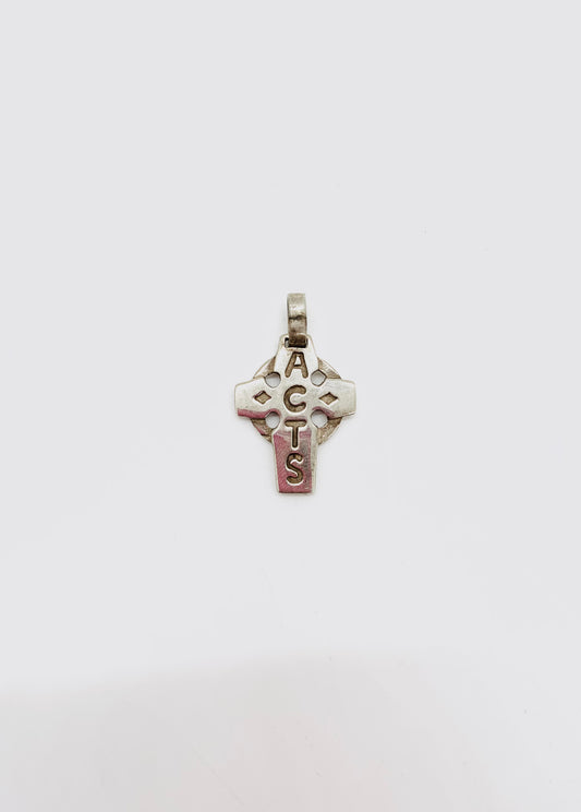 ACTS Cross Pendant