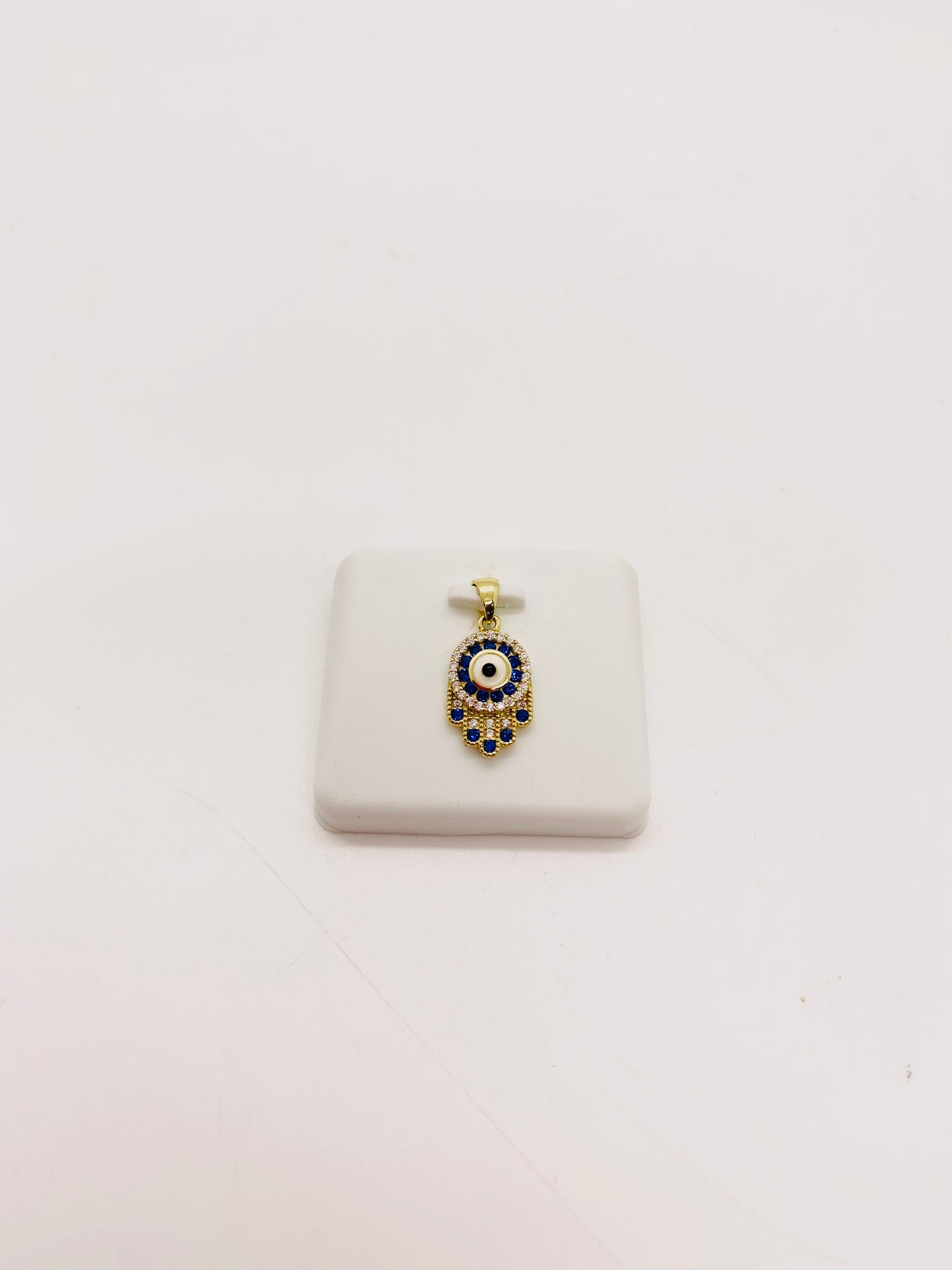 Small Hamsa Gold Pendant