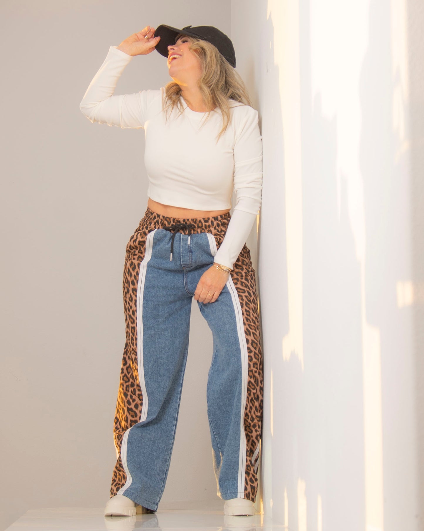 JEANS LEOPARD