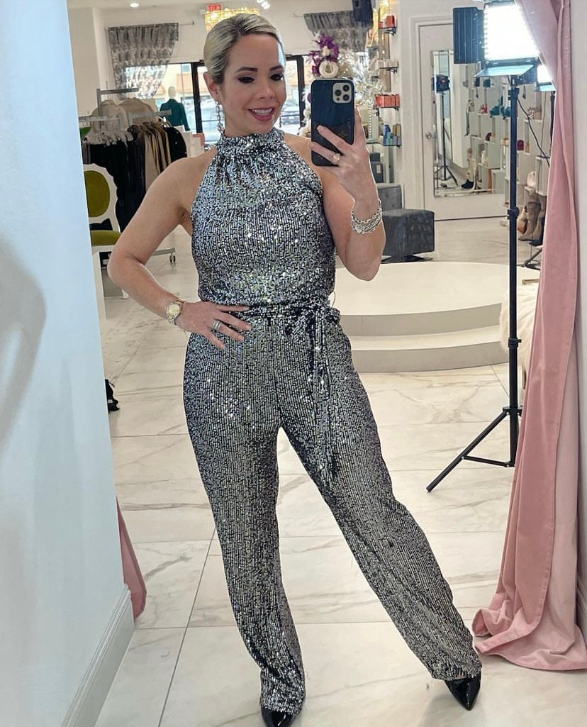 Sequin Jumpsuit