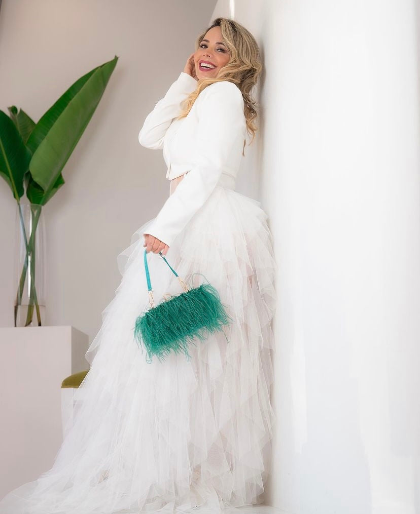 White Tulle Dress