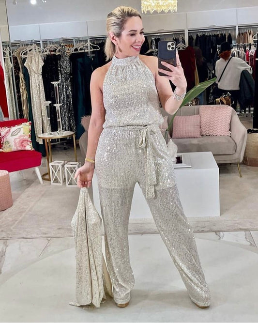 Sequin Jumpsuit