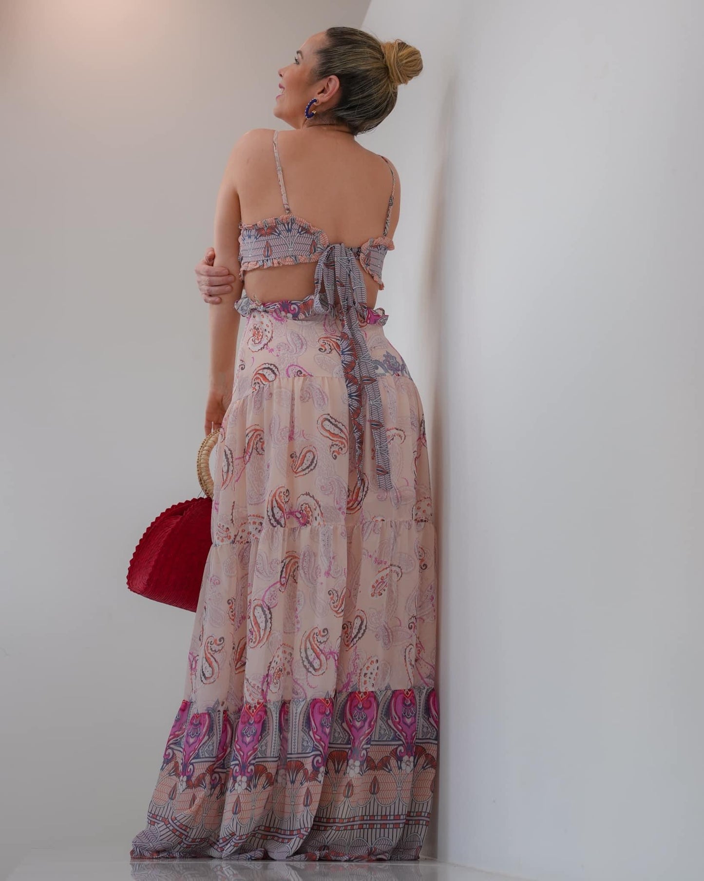 Pink Maxi Dress