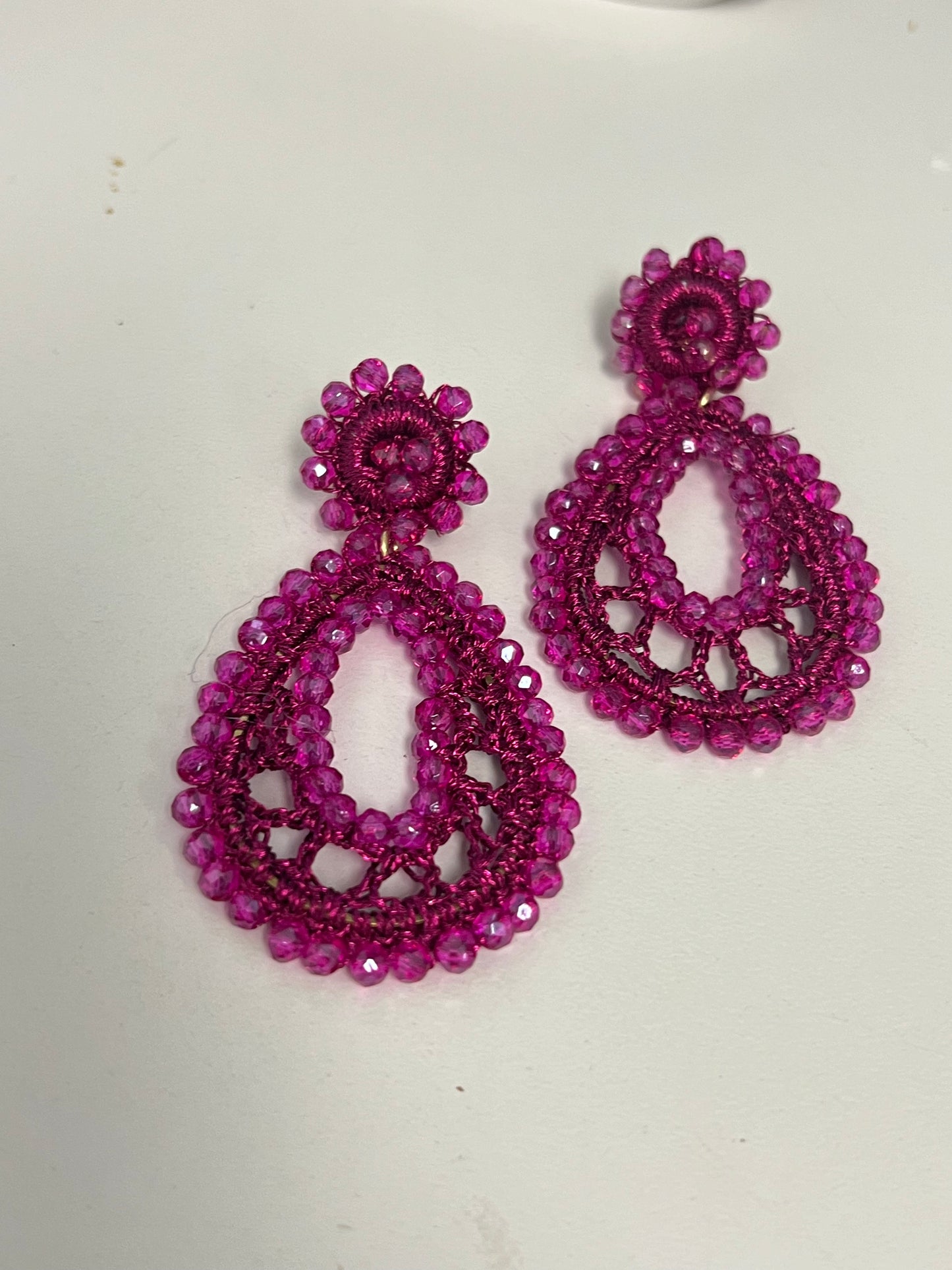 EARRING MAGENTA