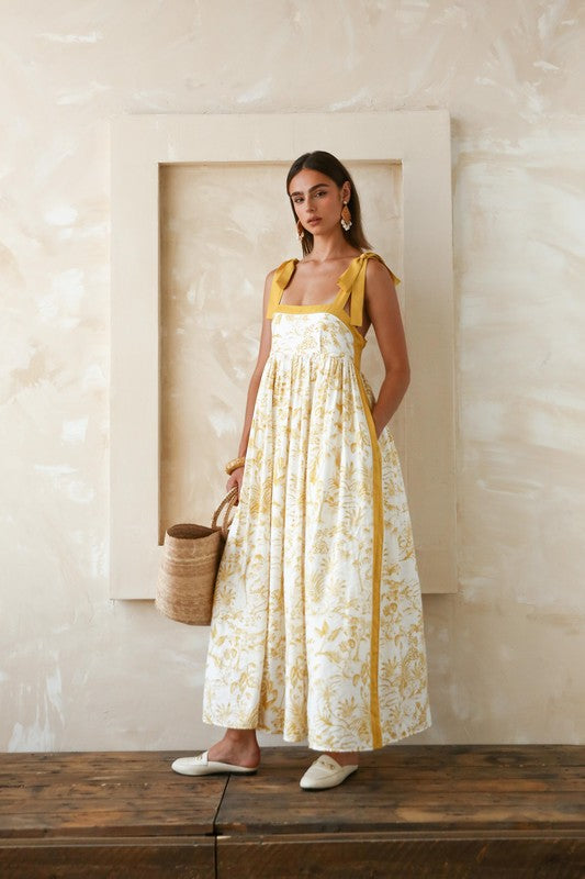 MAXI DRESS YELLOW