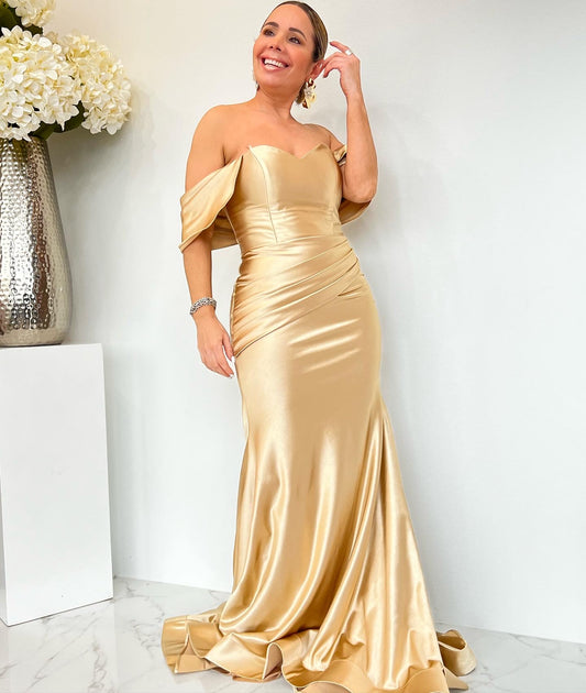 Gold Dress