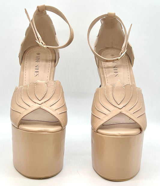 Platform Nude Heels